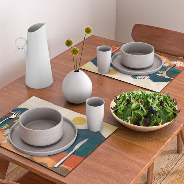 Warm spring sunshine beneath the ridge  Placemat Gallery Image 2