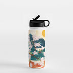Warm spring sunshine beneath the ridge  Water Bottle Gallery Image 1