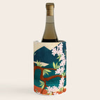 Warm spring sunshine beneath the ridge  Wine Chiller Gallery Image 2