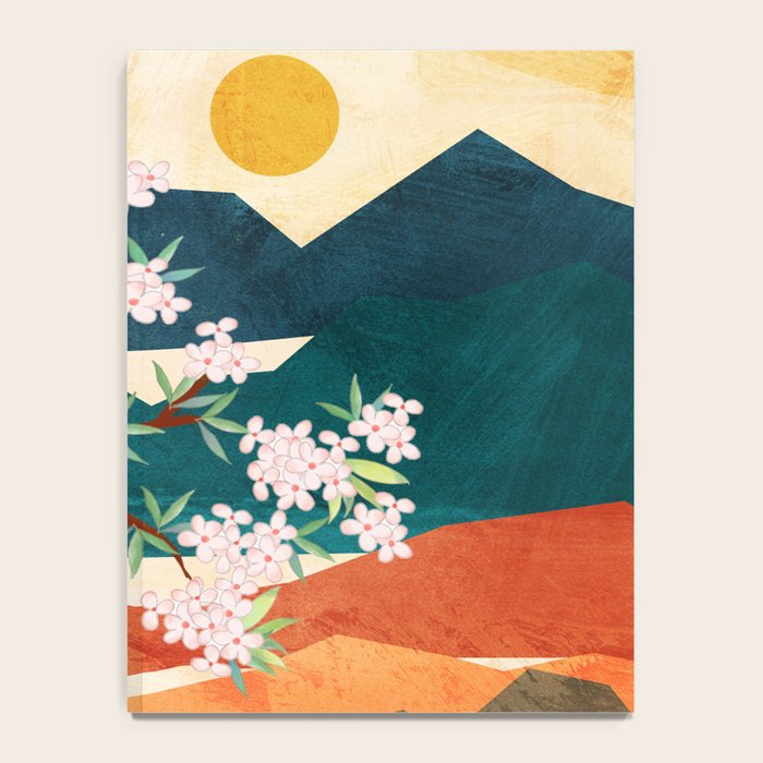 Warm spring sunshine beneath the ridge  Notebook Gallery Image 4