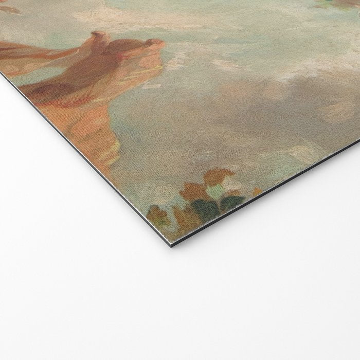 Renaissance Mural Angels in the Clouds Cherubs Painted Ceiling Design Welcome Mat Gallery Image 2