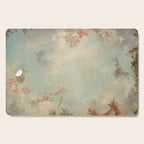 Renaissance Mural Angels in the Clouds Cherubs Painted Ceiling Design Cutting Board Gallery Image 1