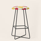 Apple and Orange - Love and Peace Stool Gallery Image 1
