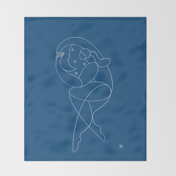 This is my time of dreams coming true Throw Blanket Gallery Image 2