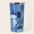 all cut up - blue pop palette Travel Mug Gallery Image 1