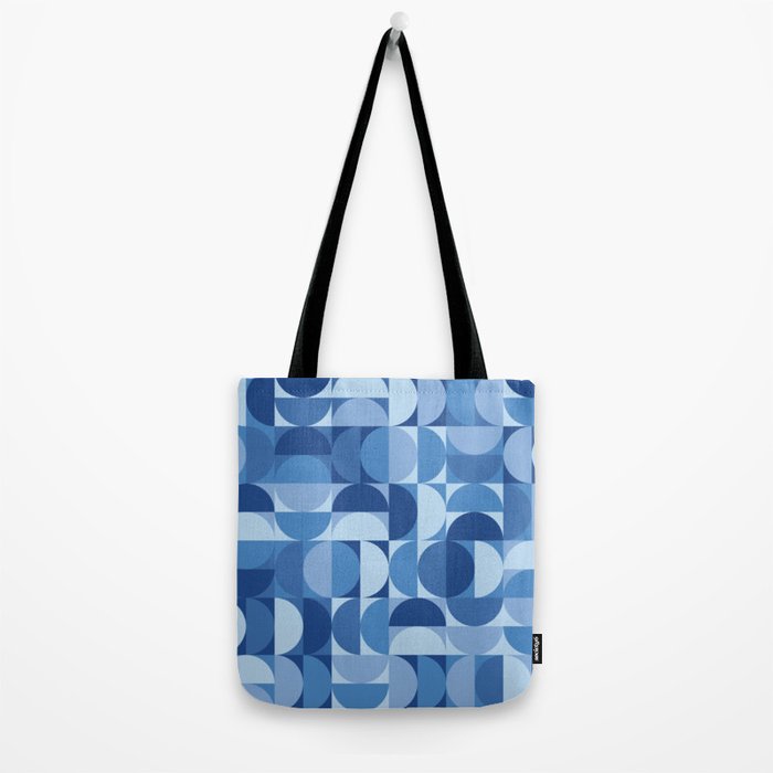 all cut up - blue pop palette Tote Bag Gallery Image 2