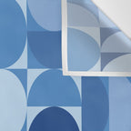 all cut up - blue pop palette Wall Tapestry Gallery Image 3