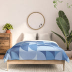 all cut up - blue pop palette Comforter Gallery Image 3