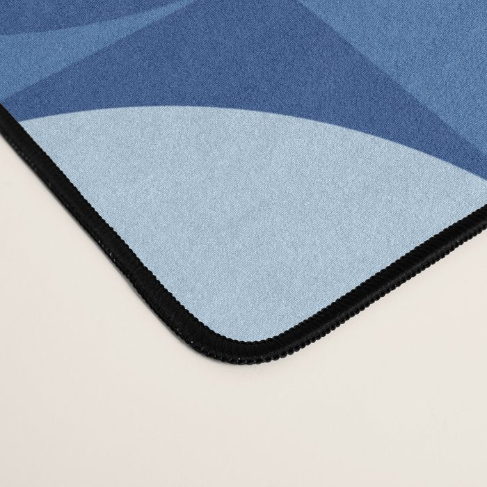 all cut up - blue pop palette Desk Mat Gallery Image 4