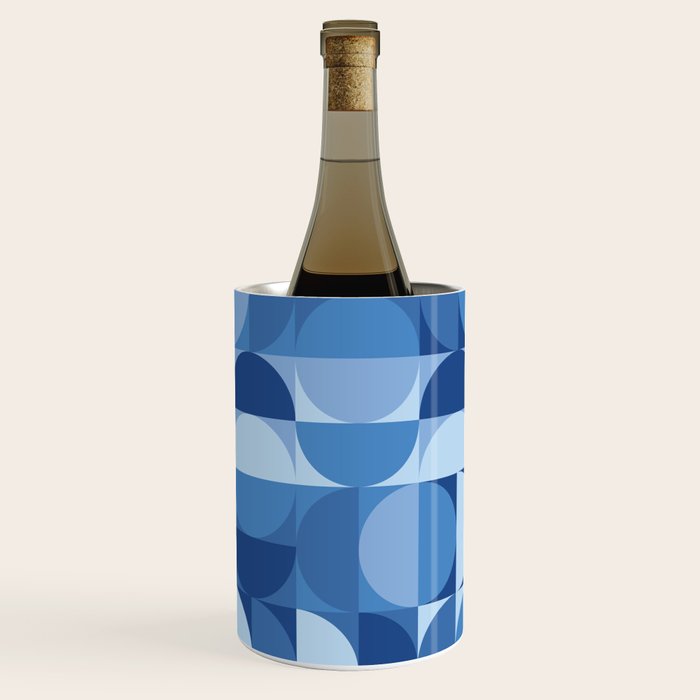 all cut up - blue pop palette Wine Chiller Gallery Image 2