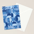 all cut up - blue pop palette Stationery Card Gallery Image 2