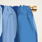 all cut up - blue pop palette Window Curtain Gallery Image 2