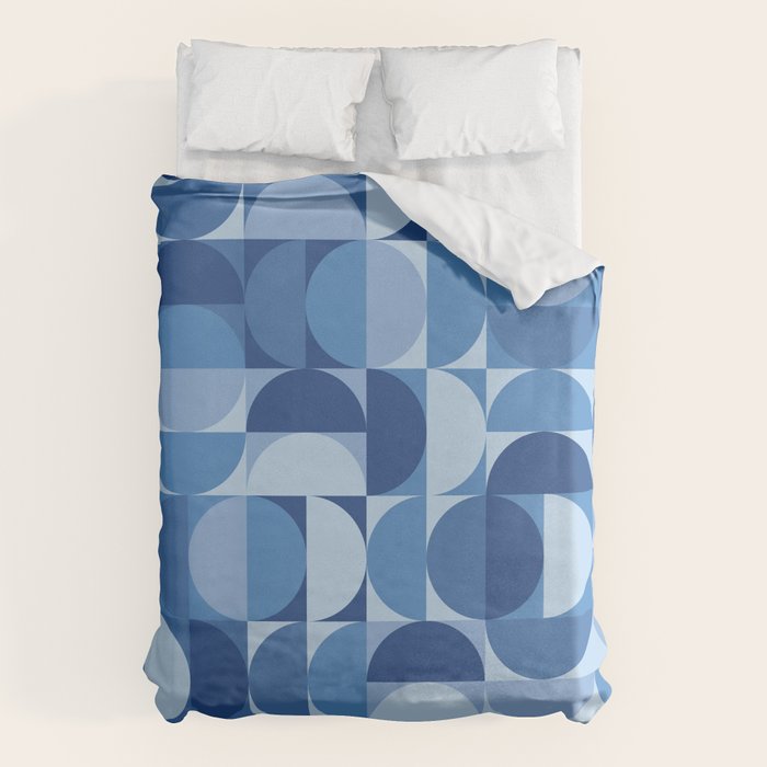 all cut up - blue pop palette Duvet Cover Gallery Image 6