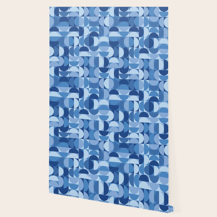 all cut up - blue pop palette Wallpaper Gallery Image 2