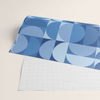 all cut up - blue pop palette Wrapping Paper Gallery Image 2