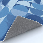 all cut up - blue pop palette Rug Gallery Image 4