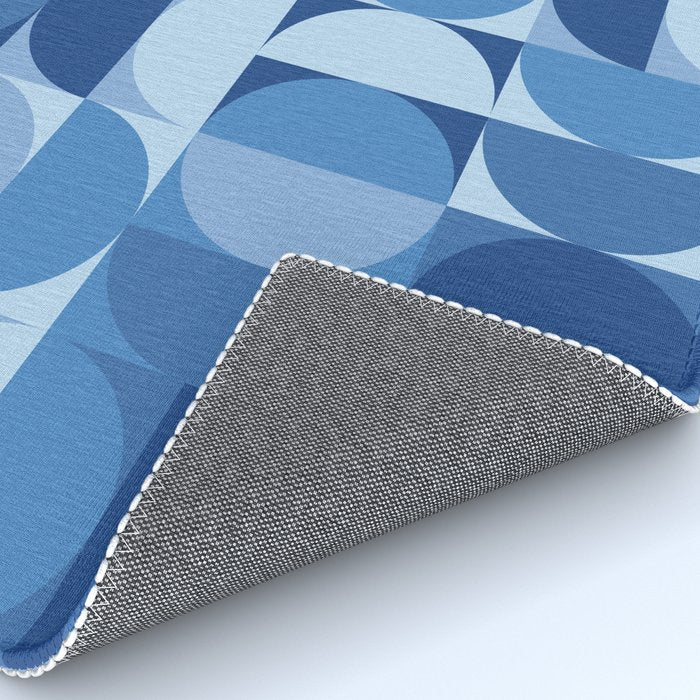 all cut up - blue pop palette Rug Gallery Image 4