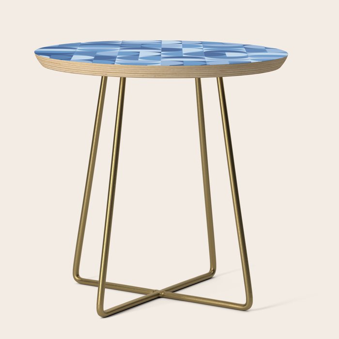 all cut up - blue pop palette Side Table Gallery Image 1