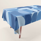 all cut up - blue pop palette Tablecloth Gallery Image 1