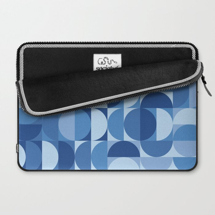 all cut up - blue pop palette Laptop Sleeve Gallery Image 2