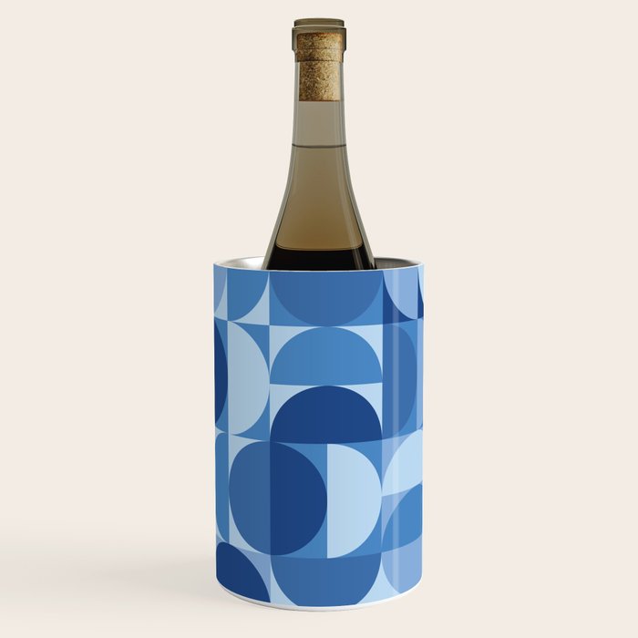 all cut up - blue pop palette Wine Chiller Gallery Image 3