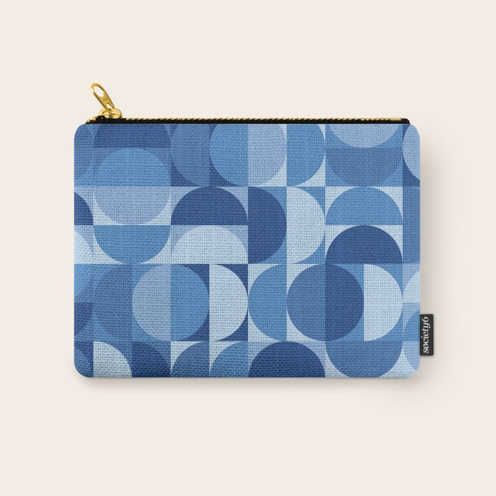 all cut up - blue pop palette Carry All Pouch Gallery Image 1