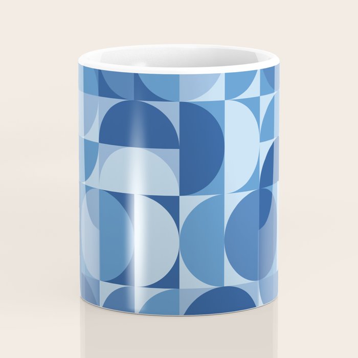 all cut up - blue pop palette Coffee Mug Gallery Image 4