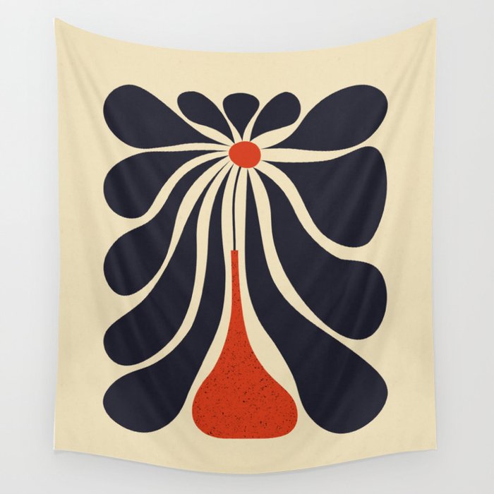 Lazy Flower Wall Tapestry Gallery Image 1