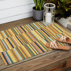 Striped pattern 03 Outdoor Rug Gallery Image 2
