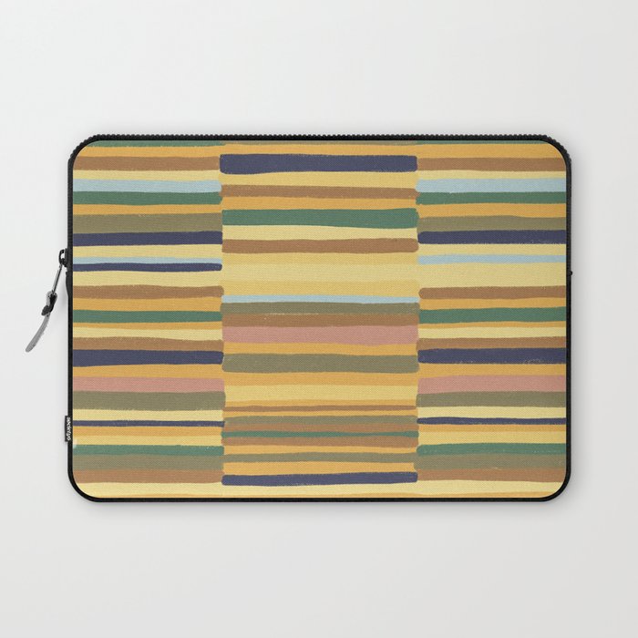 Striped pattern 03 Laptop Sleeve Gallery Image 1