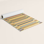 Striped pattern 03 Yoga Mat Gallery Image 2