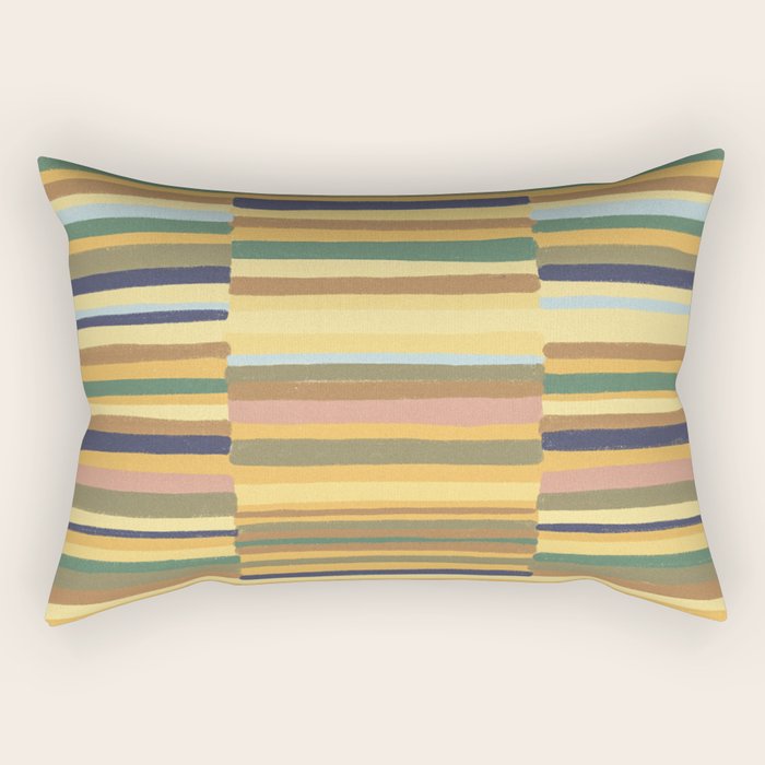 Striped pattern 03 Rectangular Pillow Gallery Image 2