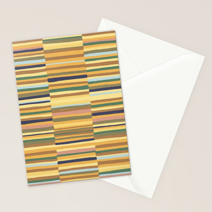 Striped pattern 03 Stationery Card Gallery Image 2