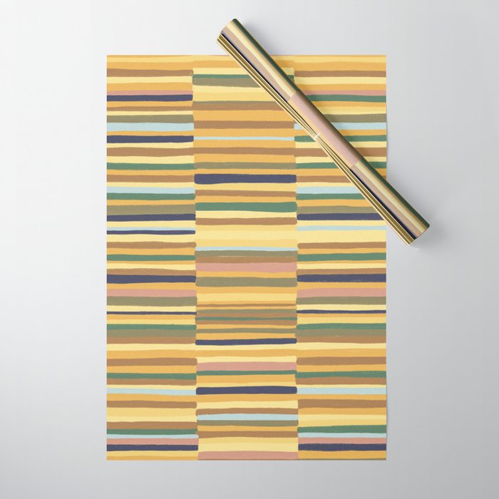 Striped pattern 03 Wrapping Paper Gallery Image 1