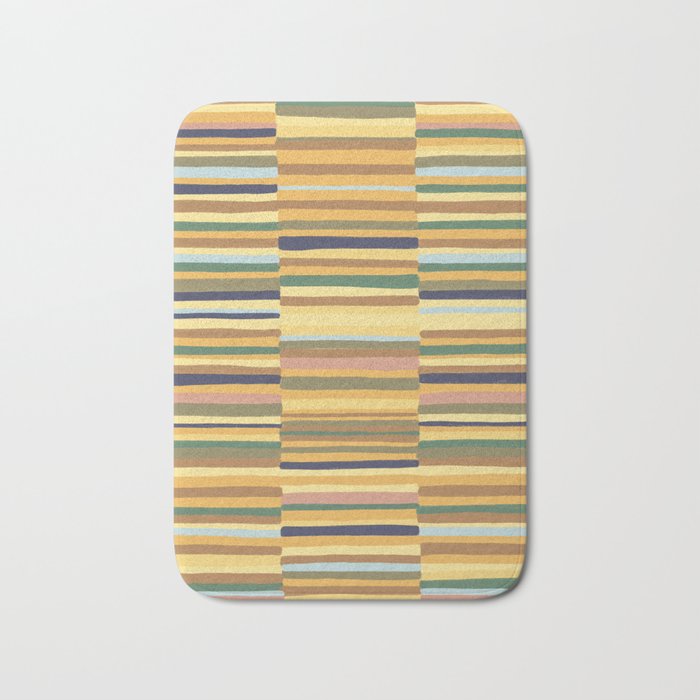 Striped pattern 03 Bath Mat Gallery Image 1
