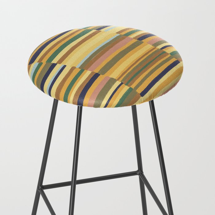 Striped pattern 03 Stool Gallery Image 2