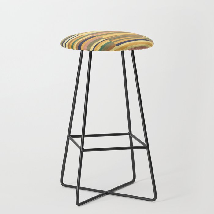 Striped pattern 03 Stool Gallery Image 1