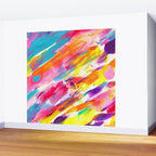 Fruity and Colorful Abstract Painting Wall Mural Gallery Image 2