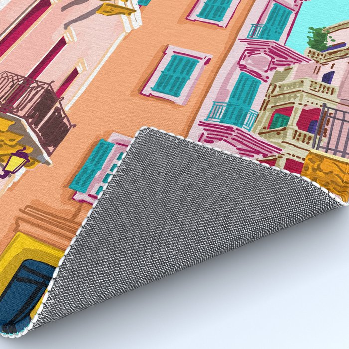 Colorful Houses Rug Gallery Image 4