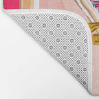 Colorful Houses Bath Mat Gallery Image 2