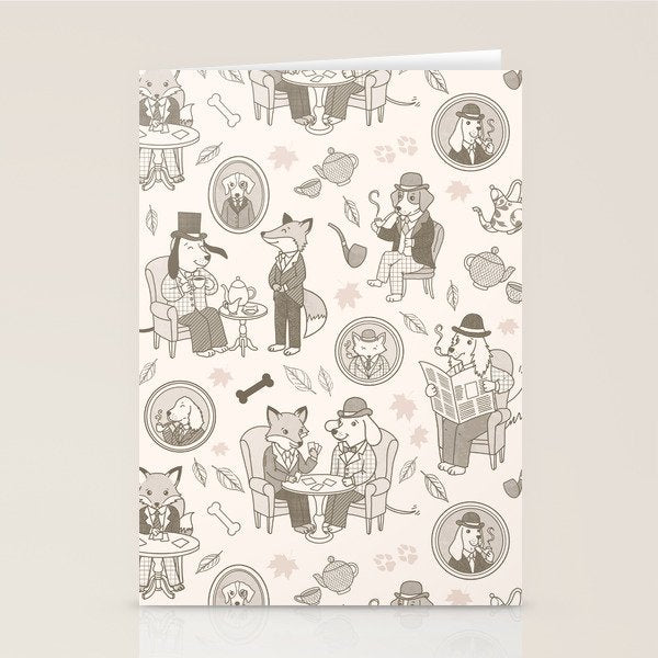 Autumn at the Hunt Club Stationery Card Gallery Image 2