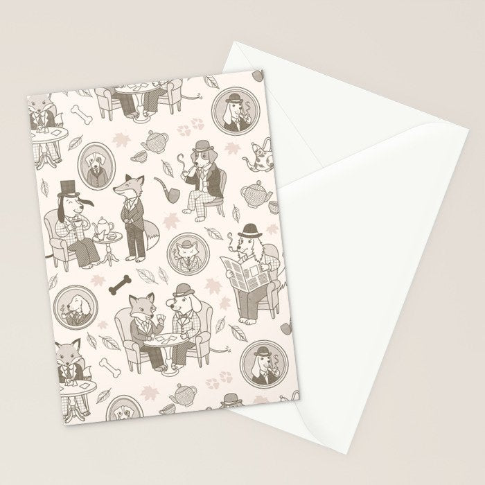 Autumn at the Hunt Club Stationery Card Gallery Image 2