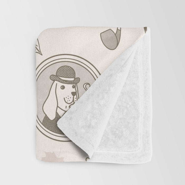 Autumn at the Hunt Club Throw Blanket Gallery Image 3