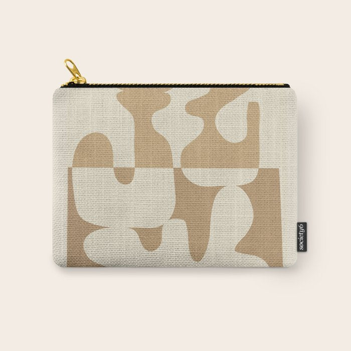 Duality in Motion 2 Carry All Pouch Gallery Image 1