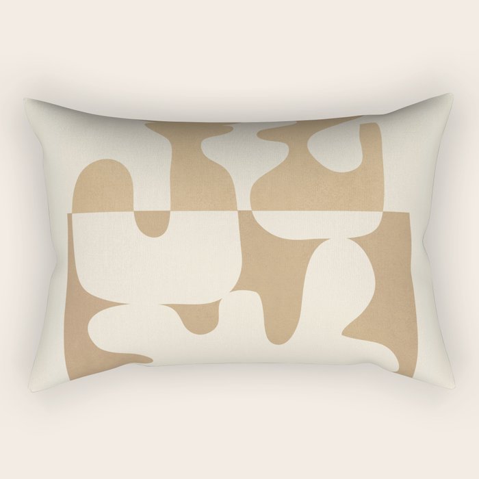 Duality in Motion 2 Rectangular Pillow Gallery Image 1