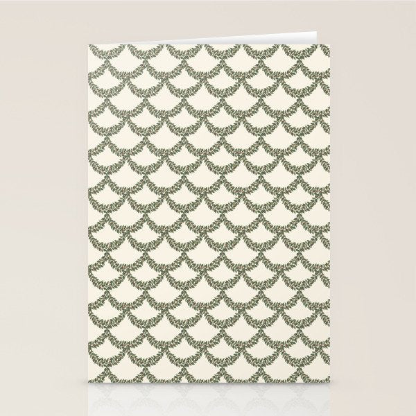Boughs of Holly Pattern Stationery Card Gallery Image 1