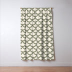 Boughs of Holly Pattern Window Curtain Gallery Image 3