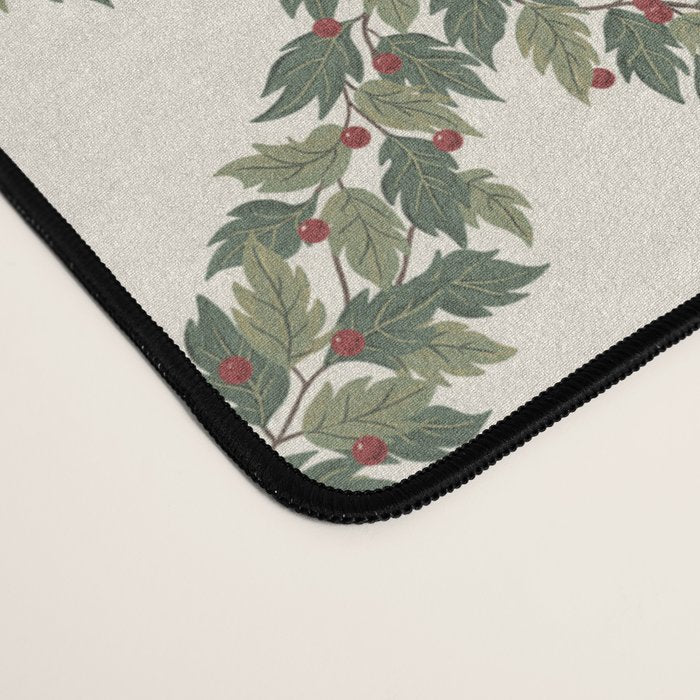 Boughs of Holly Pattern Desk Mat Gallery Image 4