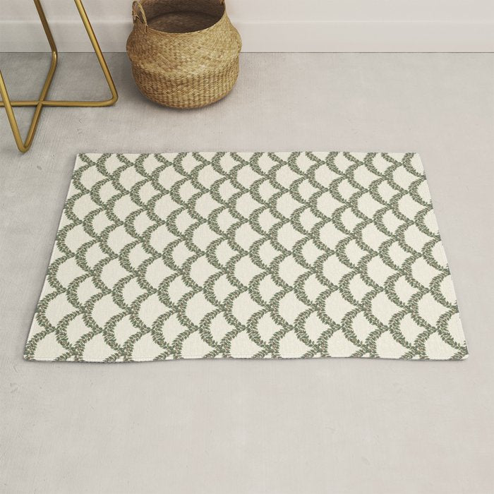Boughs of Holly Pattern Rug Gallery Image 1
