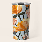 California poppies, Spring flowers warm colors, Travel Mug Gallery Image 1